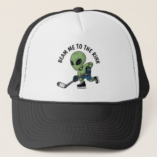 Hockey Alien Hat