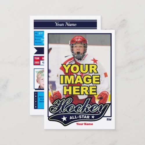 Hockey All_Star _ Shooter Stats Calling Card