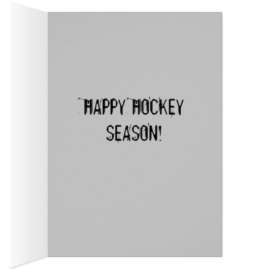 Hockey.. another season, another broken stick (Inside (Right))