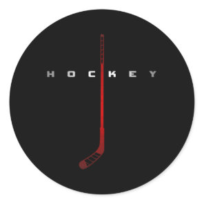 Hockey Apparel - Hockey  Classic Round Sticker
