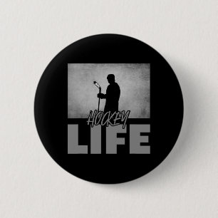 Hockey Apparel - Hockey Ice Hockey Player Gift 7 Button