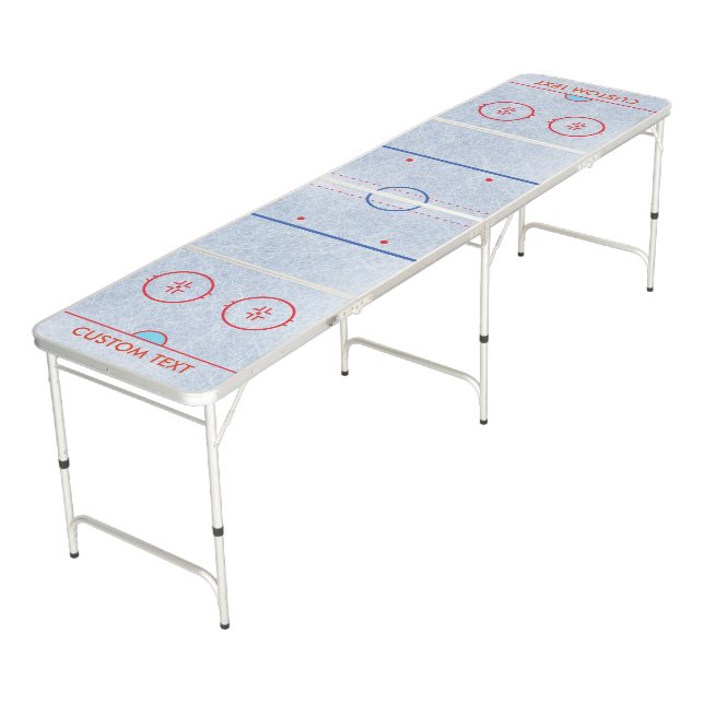 Hockey Arena Beer Pong Table (Angled)