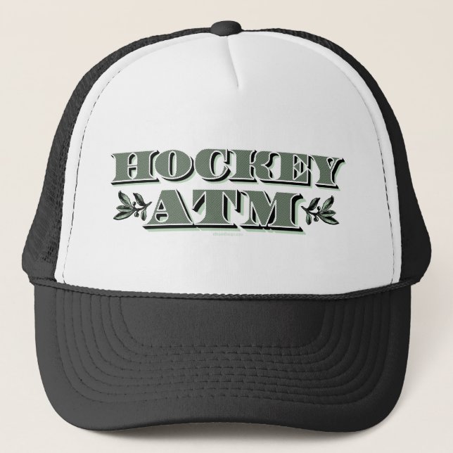 Hockey ATM Trucker Hat (Front)