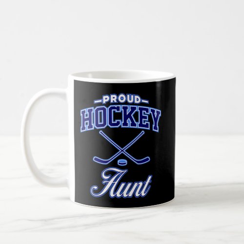 Hockey Aunt Hoodie For Women Coffee Mug