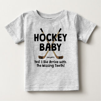 Hockey Baby Missing Teeth Baby Baby T-Shirt
