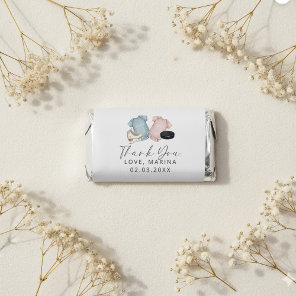 Hockey baby shower, ice hockey gender reveal, hershey's miniatures