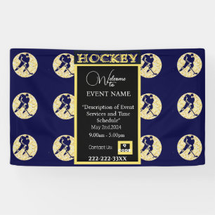 HOCKEY BANNER