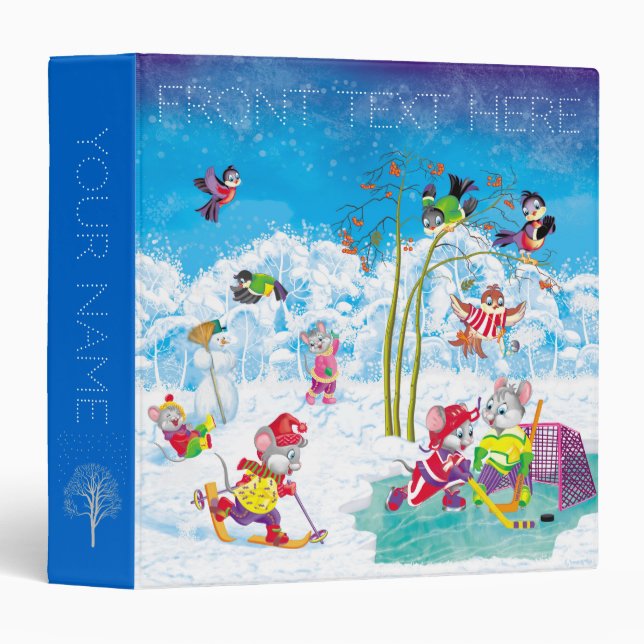 hockey binder (Front/Spine)