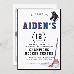 Such a great idea for party invites. Make it a hockey team, though ;)
