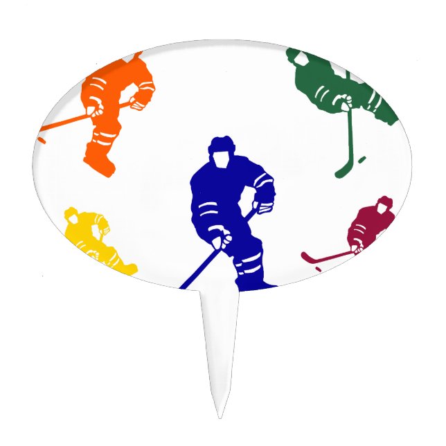HOCKEY CAKE TOPPER (Front)