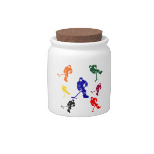 HOCKEY CANDY JAR