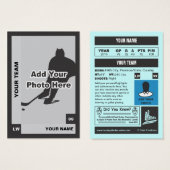 Hockey Card (Front & Back)