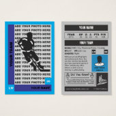 Hockey Card (Front & Back)