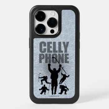 Hockey Celly Phone Otterbox Iphone Case by eBrushDesign at Zazzle