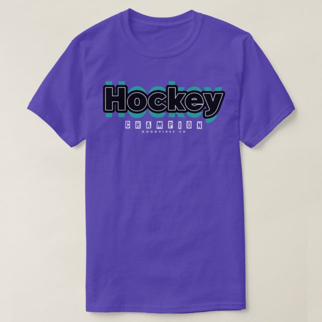 Hockey Champ  T-Shirt (Design Front)