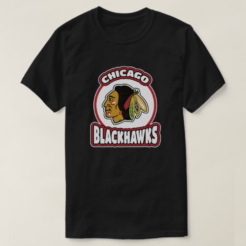 Hockey Chicago Blackhawks gift ideas for family T_Shirt