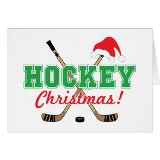 Hockey Christmas Cards - Greeting & Photo Cards | Zazzle