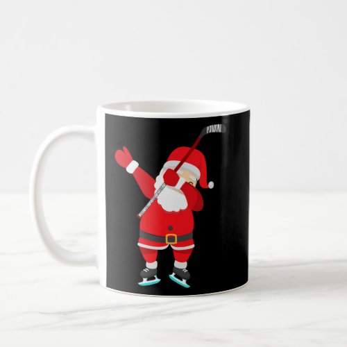 Hockey Christmas _ Santa Claus Dab   Coffee Mug