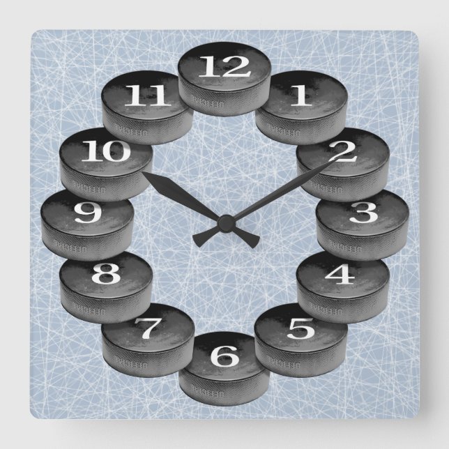 Hockey Clock Square (Front)