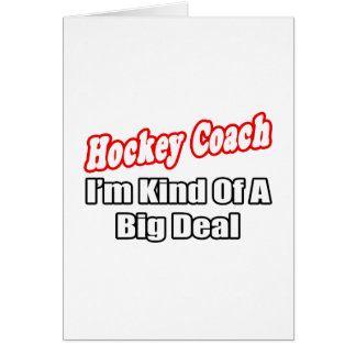 Hockey Coach Cards | Zazzle