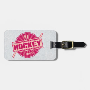 Hockey Coach Customizable Luggage Tag