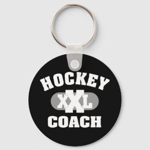 Hockey Coach Keychain