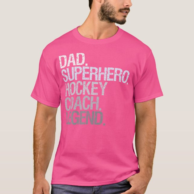 Hockey Coach T-Shirt (Front)