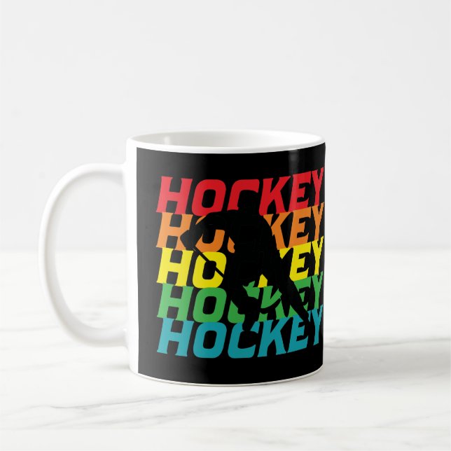 Hockey  coffee mug (Left)