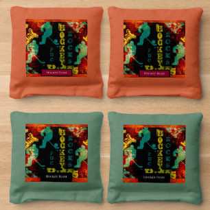 Hockey Cornhole Bags