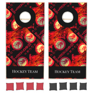 Hockey Cornhole Set