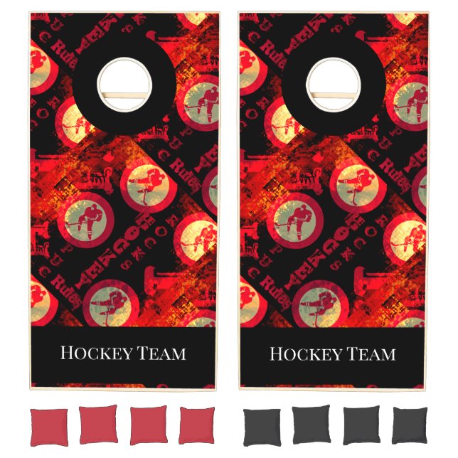 Hockey Cornhole Set (Set)