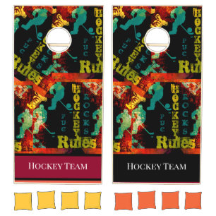 Hockey Cornhole Set