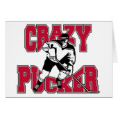 Hockey Crazy Pucker (Front Horizontal)