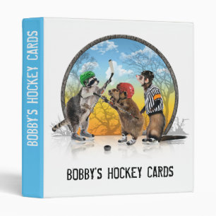 Hockey Critter Classic Avery Binder
