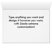 Hockey Critter Classic Card (Inside Horizontal (Bottom))