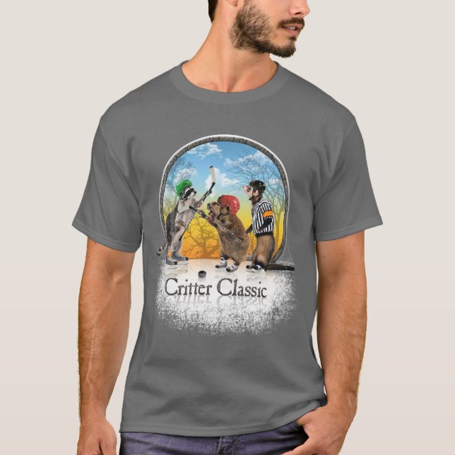 Hockey Critter Classic T-Shirt (Front)