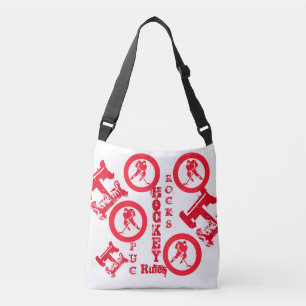Hockey    crossbody bag