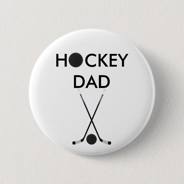 hockey dad button (Front)