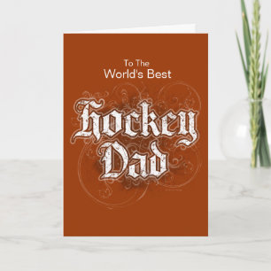 Hockey Dad Card