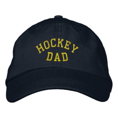 HOCKEY DAD Embroidered Hat