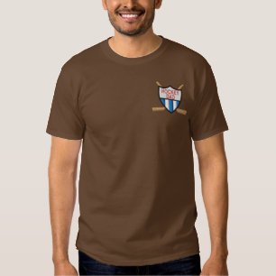 Hockey Dad Embroidered T-Shirt