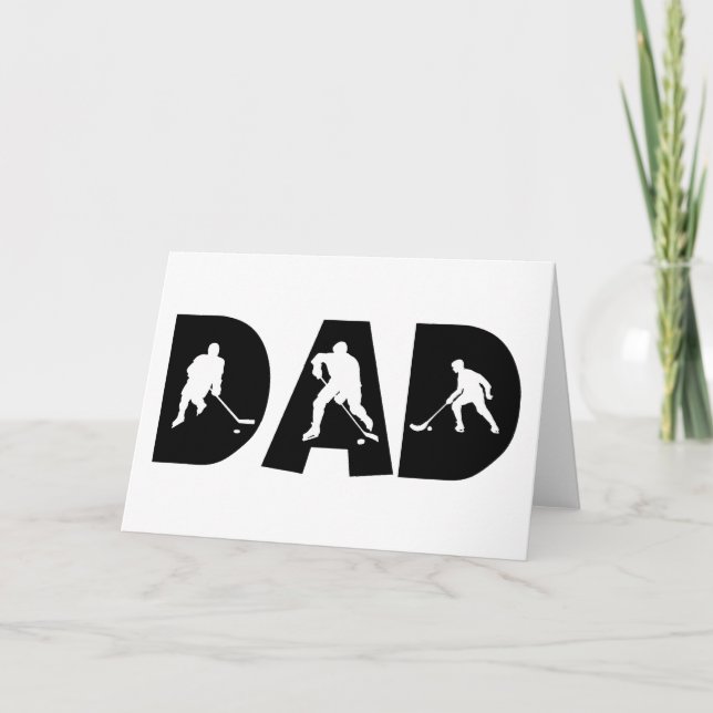 Hockey Dad Gift Card (Front)