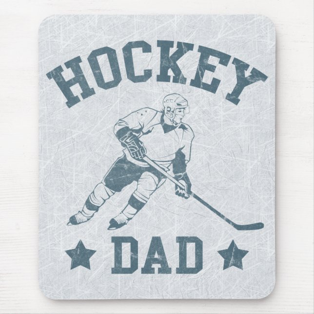 Hockey Dad Mousemat Mouse Pad (Front)