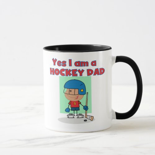 Hockey Dad T_shirts and Gifts Mug