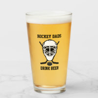 Hockey Dads Drink Beer Cute Funny Sports Men