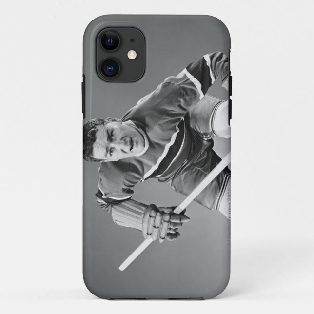Hockey Defenseman Case-Mate iPhone Case (Back)