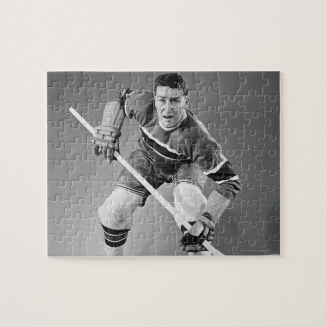 Hockey Defenseman Jigsaw Puzzle (Horizontal)
