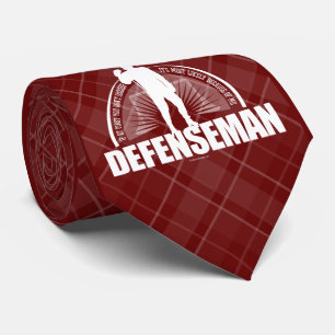 Hockey Defenseman Neck Tie