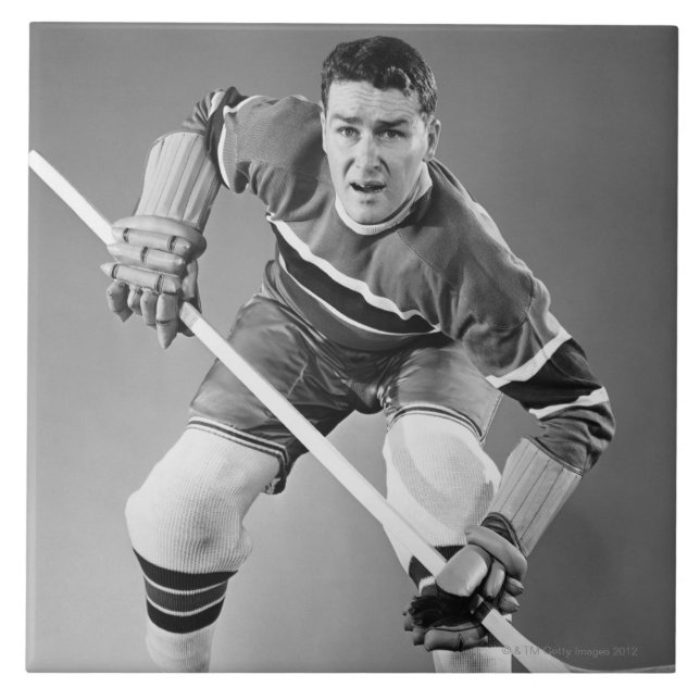 Hockey Defenseman Tile (Front)