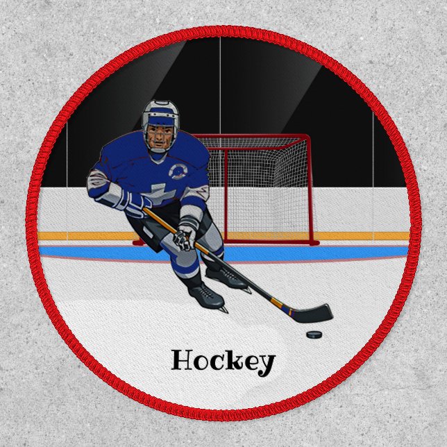 Hockey Design Patch (Front)